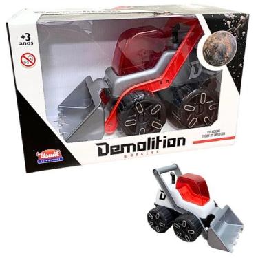 Imagem de Trator Demolition Pá Carregadeira Usual Brinquedos 768