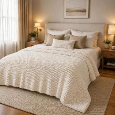 Imagem de Manta Microfibra Fleece Queen 2,20x2,40m 280g/m² CS Júnior - Appel, Br