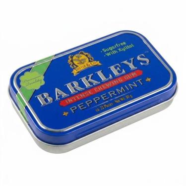 Imagem de Chiclete Importado Barkleys Menta Peppermint Sem Açúcar Holandês 30g