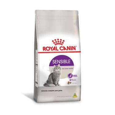 Imagem de Ração Seca Sensible para Gatos Adultos 4 Kg Royal Canin