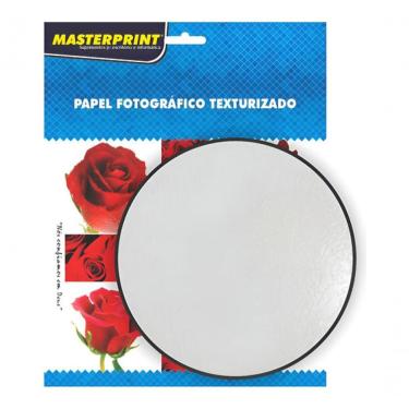 Imagem de Papel Fotográfico Maxprint Glossy Textura Couro 200g A4 40 Folhas
