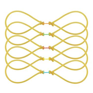 Imagem de Obert 5 peças de faixas de borracha de tubo de pesca para flechas de tiro com arco e flechas de tiro com arco