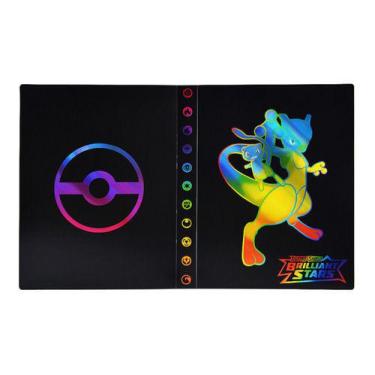 Imagem de Álbum Pokémon Porta 240 Cartas Mewtwo Rainbow Brilhante - Pokemonshop