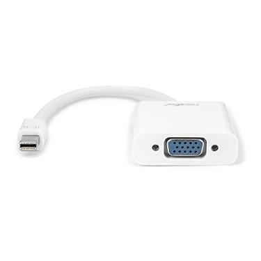 Imagem de Rocstor Conversor adaptador Mini DisplayPort para VGA (Y10A104-W1), branco