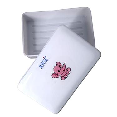 Imagem de Sonne Saboneteira Pop Br Elef Marca Branco