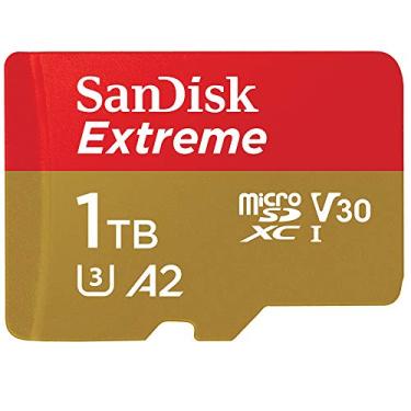 Imagem de Cartão de memória SanDisk Extreme microSDXC UHS-I SDSQXA1-1T00-GN6MA, com adaptador, 1 TB
