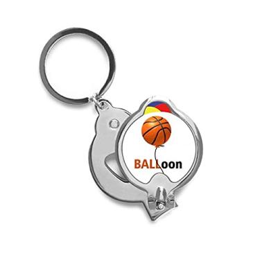 Imagem de Cortador de unha afiado de aço inoxidável com bolas de basquete