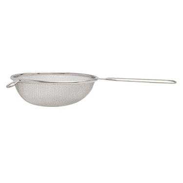 Imagem de Peneira em Aço Inox com Suporte para Acomodação - 16 cm