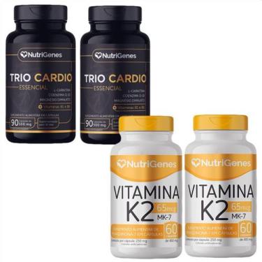 Imagem de 2X Trio Cardio + 2X Vitamina K2 - Mk-7 - Nutrigenes