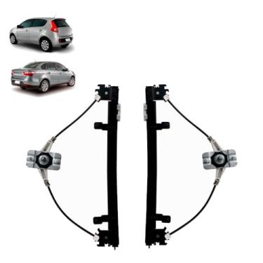 Imagem de Par Máquina Vidro Manual Palio Attractive Grand Siena Tras