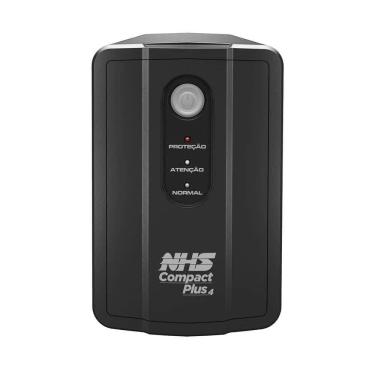 Imagem de Nobreak Nhs 1200va Compact Plus 4 Biv/120 Preto Bivolt