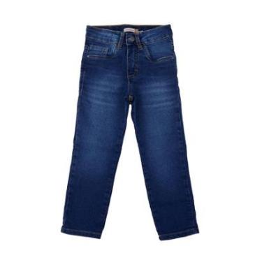 Imagem de Calça Jeans Infantil Masculina Carinhoso Skinny Azul 10001-Masculino