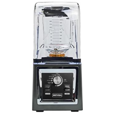 Imagem de Liquidificador Alta Rotação C/Abafador de Ruídos Blender BL212-2l 2000W Ajuste Fino de Velocidade Diversas Funções - Metvisa 220V - Monofásico
