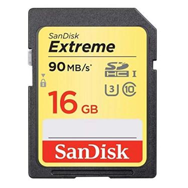 Imagem de SanDisk Cartão SDSDXNE-016G-GNCIN Extreme SDHC UHS-I 16GB 90MB/s Classe 10