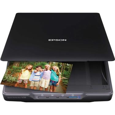 Imagem de Scanner de Mesa Epson Perfection 4800 DPI USB Preto - V39 II