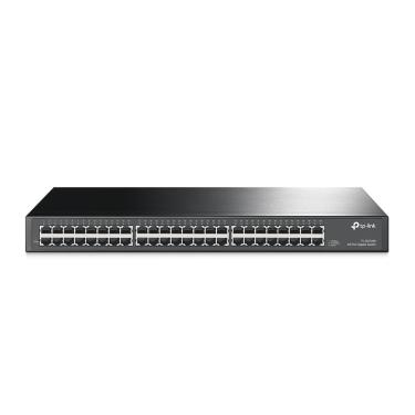 Imagem de Switch TP-Link 48 Portas Gigabit 10/100/1000Mbps Rack - TL-SG1048