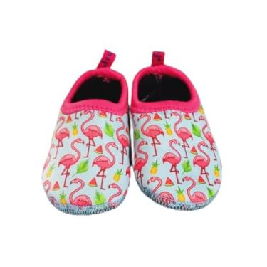 Imagem de Sapatilha Neoprene Ufrog Infantil Original Flamingo (Rosa, BR, Criança de 1 a 3 anos, Faixa Numérico, 23, 24)