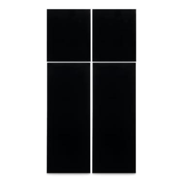 Imagem de Painéis de acrílico preto para geladeira Elite 22