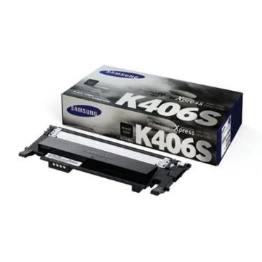 Imagem de Toner CLT-K406S 406S Preto P/ Impressora Samsung CLP365 C460