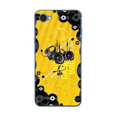 Imagem de Capa Adesivo Skin354 Verso Para LG Q6 Plus - KawaSkin