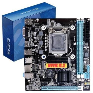 Imagem de Placa Mãe Lga 1150 Intel I3 I5 I7 Nvme M2 Usb 3.0 Rede 1000 - BLUECASE