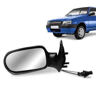 Imagem de Retrovisor Uno Fire Flex 2006 a 2011 2 portas c/ Controle Lado Esquerd