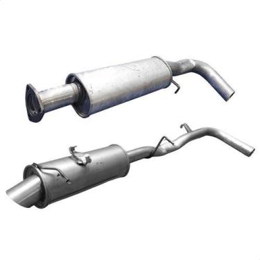 Imagem de Kit Escapamento Abafador +esportivo Parati G3 1.8 1999 2005 - ScapJá