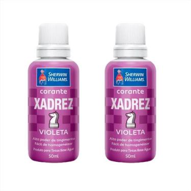 Imagem de Xadrez Corante Liquido 50ml Diversas Cores - Kit 2 Unidades - Lanxess,