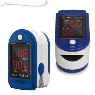 Imagem de  Super KIT 2 Oxímetro Digital Dedo Medidor Saturação Sangue  - QLEDS