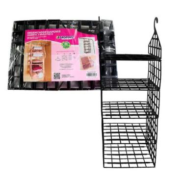Imagem de Organizador Suspenso Dobrável de 5 Níveis - Preto - Fullcommerce