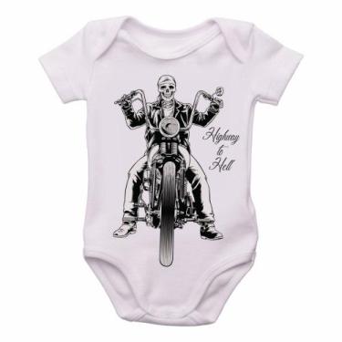 Imagem de body nenê criança roupa bebê  Moto Highway - Empório Dutra, G   ( 4-8 