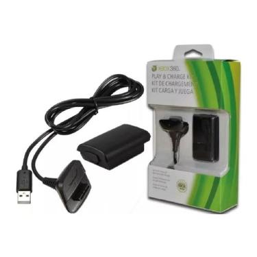 Imagem de Kit Bateria Recarregável Para Controle Manete Joystick Sem Fio Xbox 36