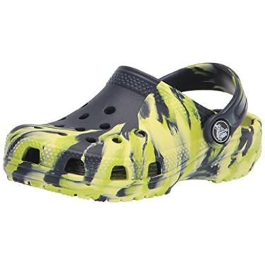 Imagem de CROCS Classic Marbled Clog K - Navy/Multi - C5 , 207002-4HQ-C5, Kids Unisex , Navy/Multi , C5