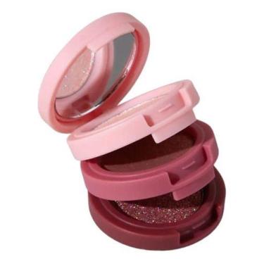 Imagem de Trio De Sombras Rose Sparkle Palette 4you Océane 4,6g