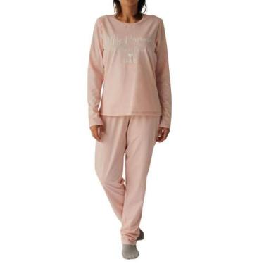 Imagem de Pijama Longo Algodão Laibel 15.802285 Rosa, Rosa, G