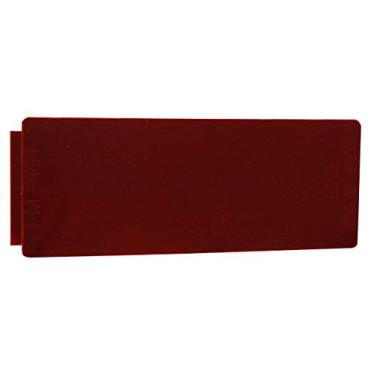 Imagem de Refletor, colar, vermelho, retangular