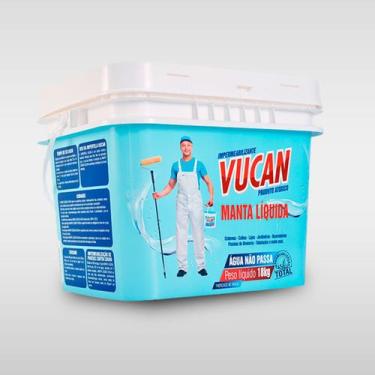 Imagem de Impermeabilizante Manta Líquida Vucan 18kg Multiuso UV Lajes Paredes P