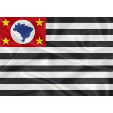 Imagem de Bandeira Estado De São Paulo Oficial 150x90 Cm Oxford  - WCAN