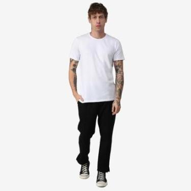 Imagem de Kit 3 Camisetas Masculina Modal-Masculino