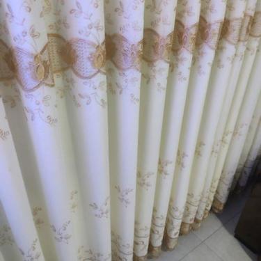 Imagem de Cortina Linho Guipir Com Forro Para Bastão 5,00x2,60 - Salvatex, Ouro 