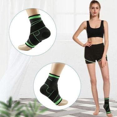 Imagem de Tornozeleira Estabilizadora Ajustável Elástica Ortopédica - oem