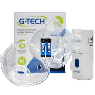 Imagem de Nebulizador Inalador Sem Fio G-tech Nebmesh2 Adulto infantil - GTECH