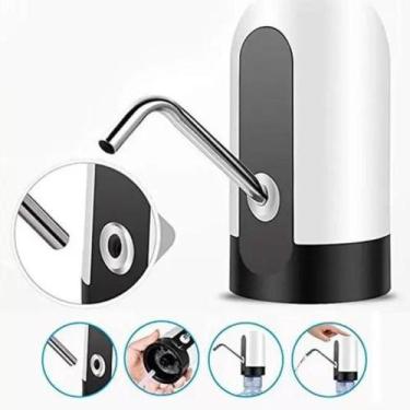 Imagem de Bomba Elétrica Universal Para Garrafão De Água Usb - Dispenser
