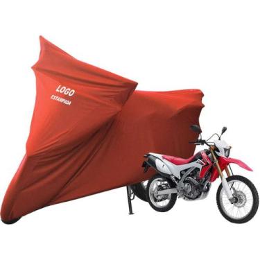 Imagem de Capa Moto Honda CRF 250L De Tecido Lycra Alta Durabilidade - Mz, Verme