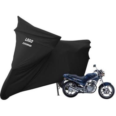 Imagem de Capa Para Cobrir Moto Kasinski GF 125 Alta Durabilidade - Mz, Preta
