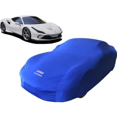 Imagem de Capa De Cobrir Carros Proteção Ferrari F8 Tributo - Mz, Azul