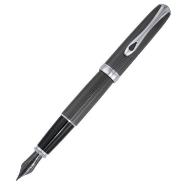 Imagem de Caneta Tinteiro Diplomat Excellence A2 Guilloche Black