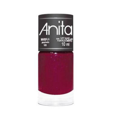 Imagem de Esmalte Perolado Marsala 10ml Anita