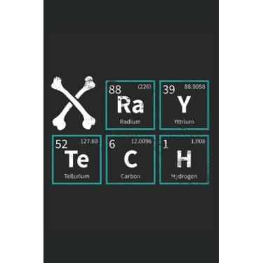 Imagem de X-RAY Tech Journal Notebook: Gift For Radiology Tech, Clinical Notes and X-Ray Study Notebook Radiologist Tech Gift Journal. 6x9 inches 120 pages Notebook.
