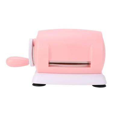 Imagem de Máquina de Gravação e Corte Em Relevo, Corte Limpo e Resistente para Fazer Cartões, Scrapbooking Com Papel ou Cartolina, ABS Rosa